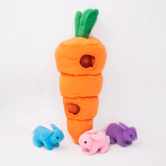 Easter Carrot - Plush Dog Toy
