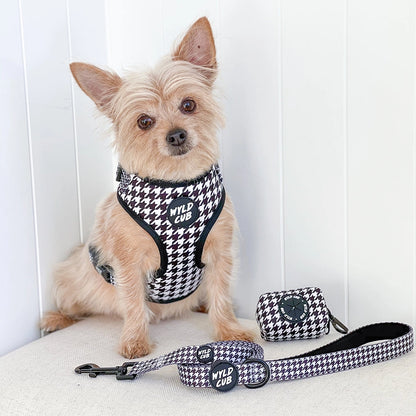 Happy Houndstooth Dog Lead