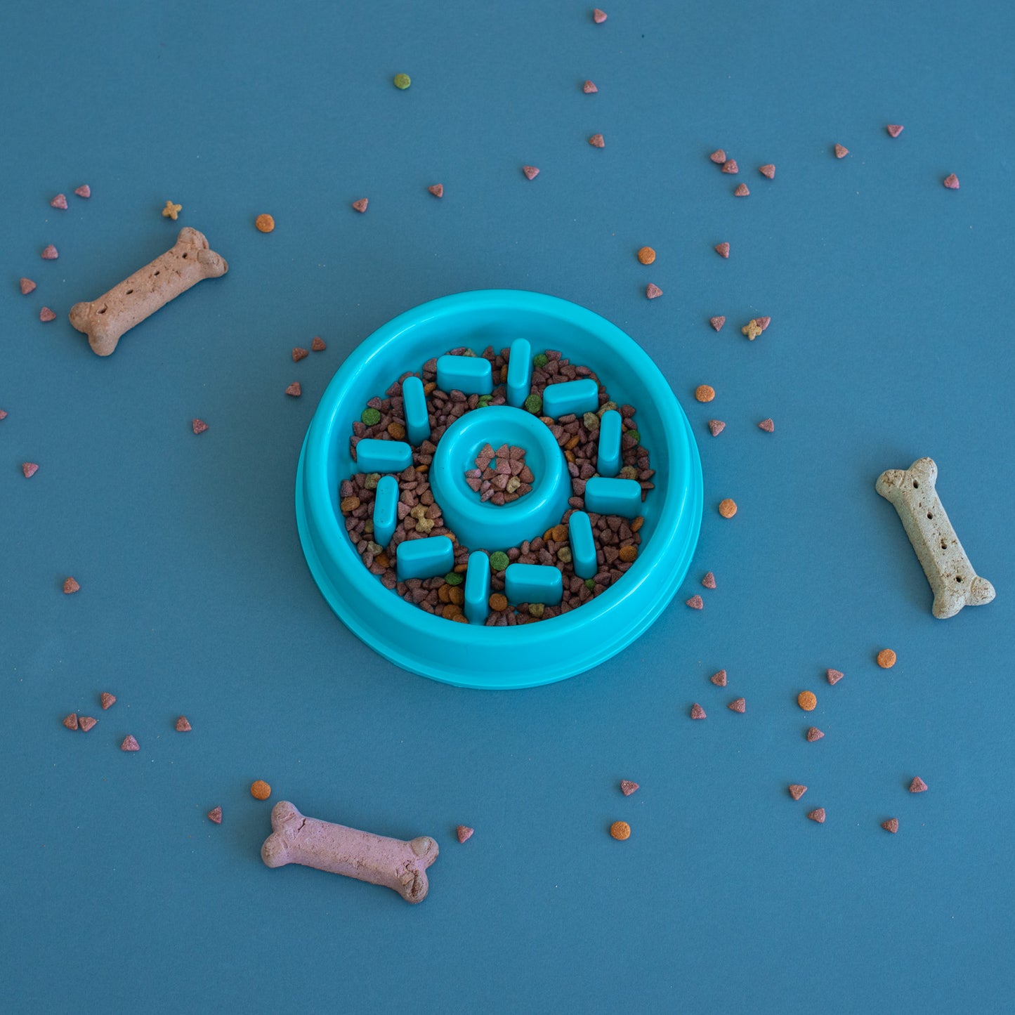 Donut Slow Feeder Dog Bowl