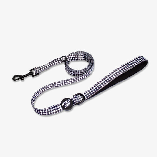 Happy Houndstooth Dog Lead